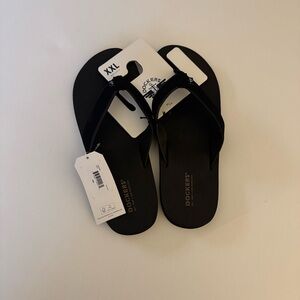 Dockers Flip Flops Mens XXL 13 14 Black